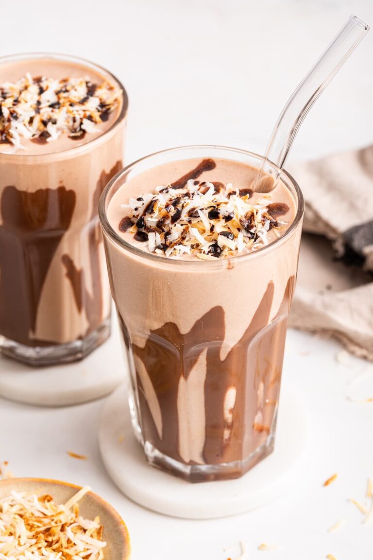 Samoa Cookie Protein Shake