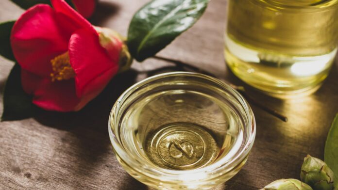 Using camellia oil can give your skin a natural glow, says my mom