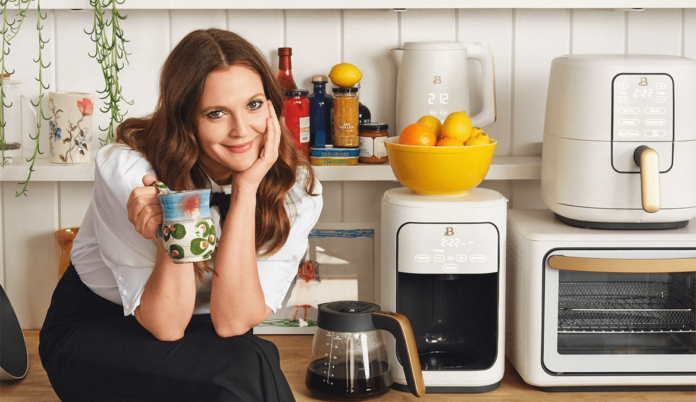 Drew Barrymore’s Walmart Kitchen Appliances Pulls off the Retro-Cool Look for Way Less, From Blenders to Air Fryers