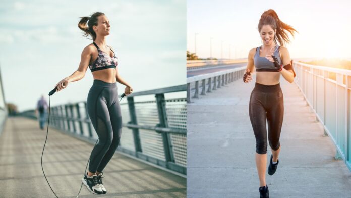 Jumping rope vs running: Which is better for weight loss?