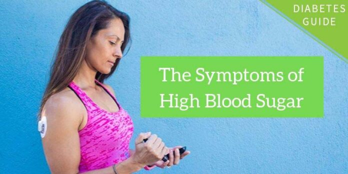 Symptoms of high blood sugar